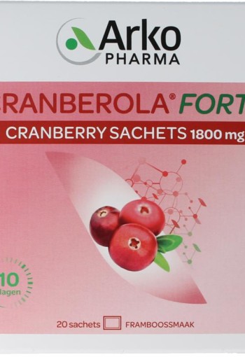 Cranberola Forte 10-dagen kuur (20 Sachets)