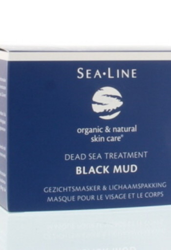 Sea-Line Black mud facial mask & body pack (225 Milliliter)