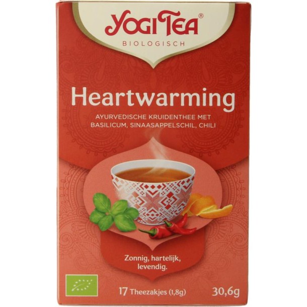 Yogi Tea Heartwarming bio (17 Zakjes)