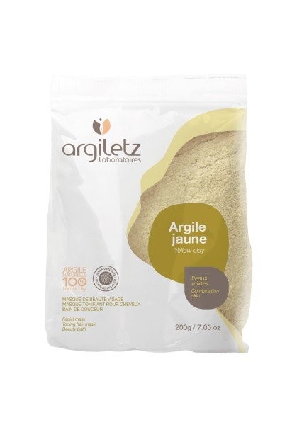 Argiletz Klei zeer fijn geel (200 Gram)