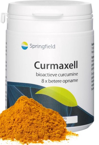 Springfield Curmaxell bioactieve curcumine (180 Softgels)
