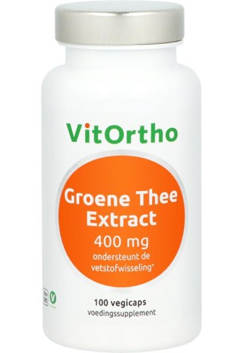 Vitortho Groene thee extract 400 mg (100 Capsules)