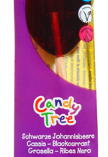 Candy Tree Cassis lollie bio (1 Stuks)