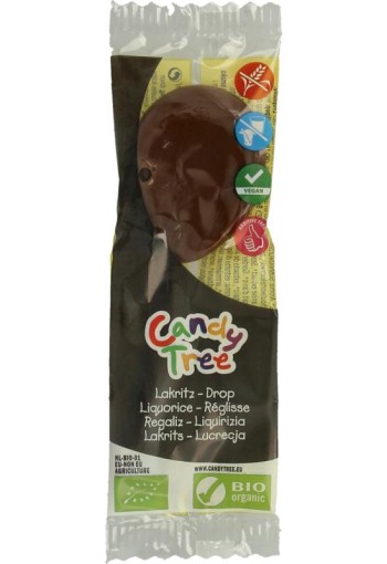 Candy Tree Drop lollie bio (1 Stuks)