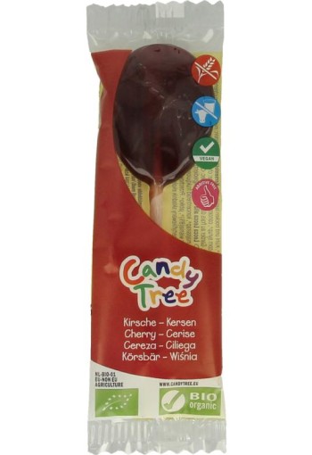 Candy Tree Kersen lollie bio (1 Stuks)