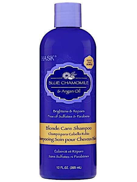 Hask Blue Chamomile & Argan Oil Blonde Care Shampoo 335 ML