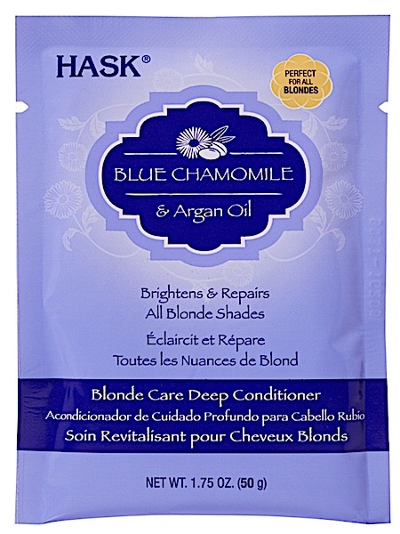 Hask Blue Chamomile & Argan Oil Blonde Care Deep Conditioner 50 gr.