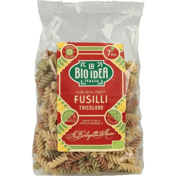 Bioidea Fusilli tricolore spirelli bio (500 Gram)