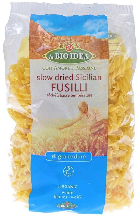 Bioidea Fusilli wit (spirelli) bio (500 Gram)