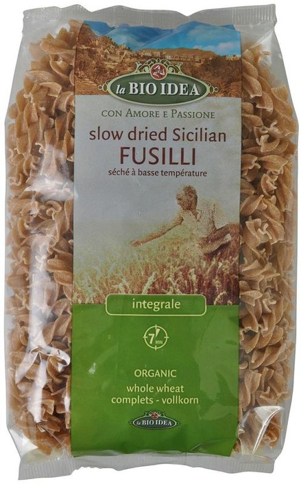 Bioidea Fusilli volkoren spirelli bio (500 Gram)