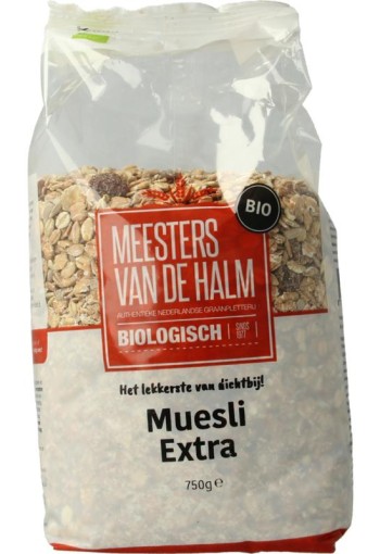 De Halm Muesli extra bio (750 Gram)