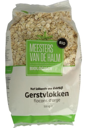 De Halm Gerstvlokken bio (500 Gram)