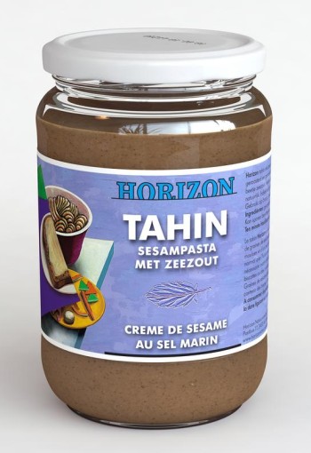 Horizon Tahin met zeezout eko bio (650 Gram)