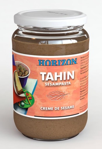 Horizon Tahin zonder zout eko bio (650 Gram)