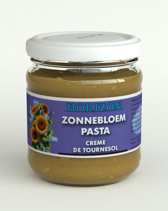 Horizon Zonnebloempasta met zeezout eko bio (175 Gram)