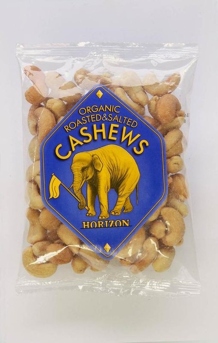 Horizon Cashewnoten geroosterd en gezout bio (100 Gram)