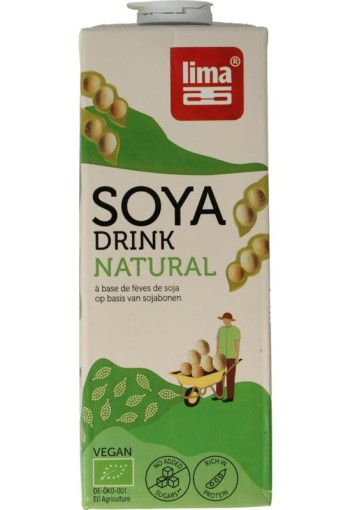 Lima Soya drink natural bio (1 Liter)