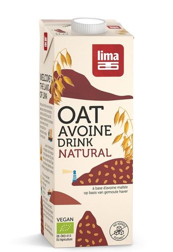 Lima Oat drink natural bio (1 Liter)