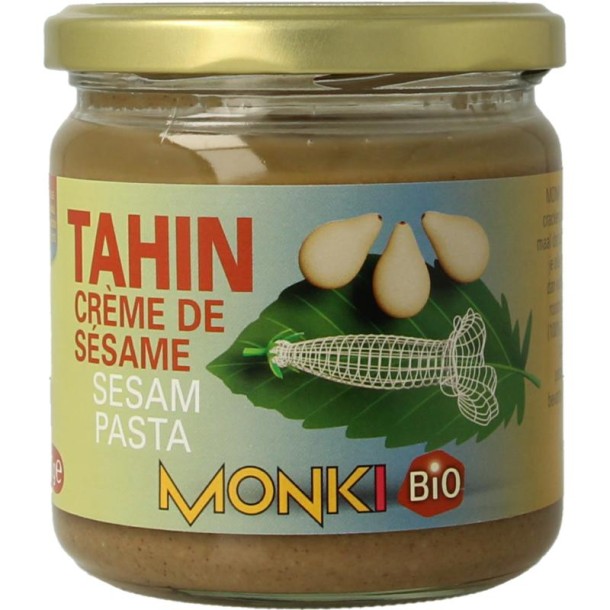 Monki Tahin zonder zout eko bio (330 Gram)