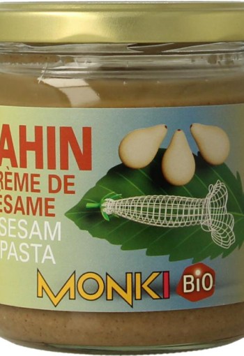 Monki Tahin zonder zout eko bio (330 Gram)