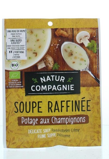 Natur Compagnie Paddestoel cremesoep bio (40 Gram)