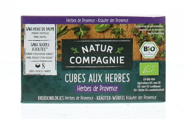 Natur Compagnie Herb de provence blokjes bio (80 Gram)