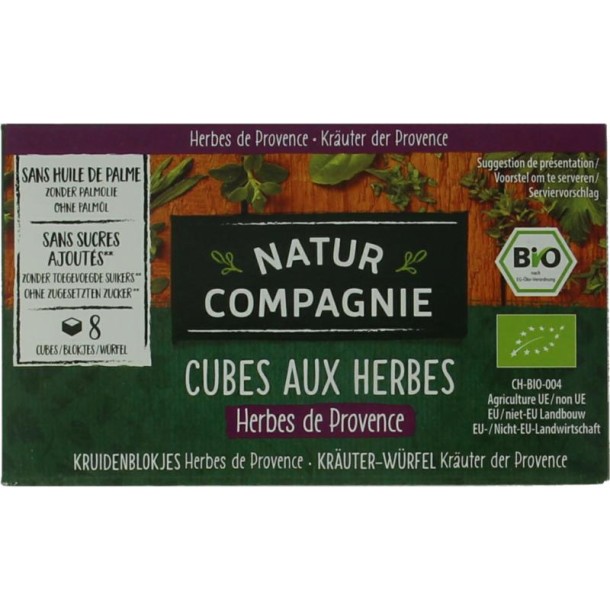 Natur Compagnie Herb de provence blokjes bio (80 Gram)