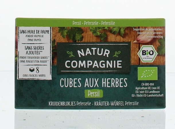 Natur Compagnie Peterselie kruidenblokjes bio (80 Gram)