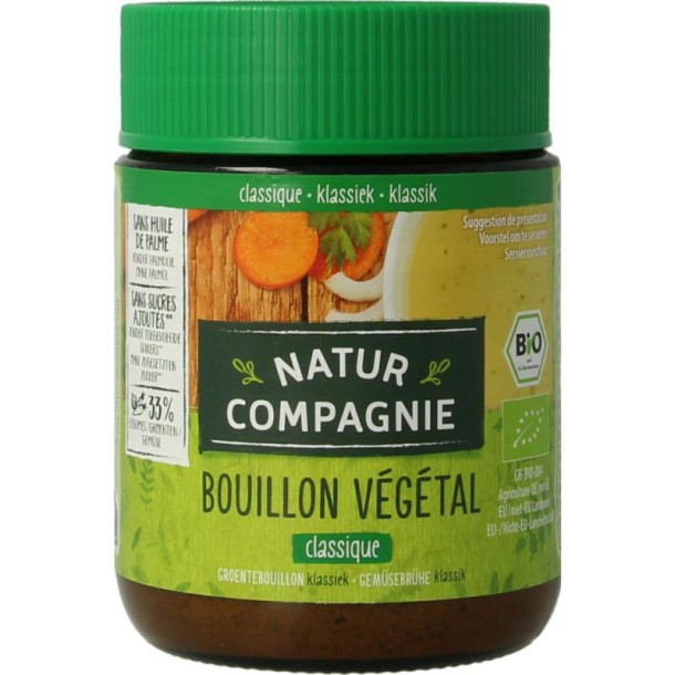 Natur Compagnie Groentebouillonpoeder bio (100 Gram)