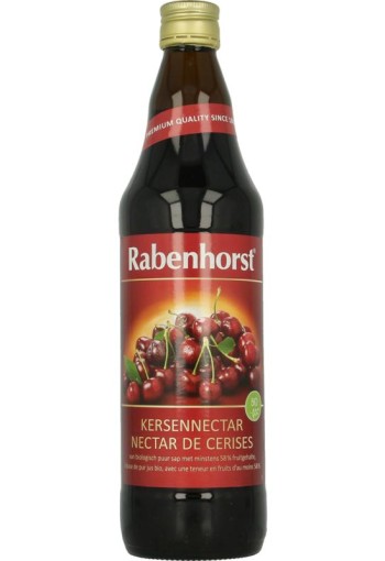 Rabenhorst Kersen nektar bio (750 Milliliter)