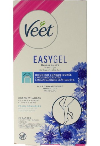 Veet Koude waxstrips gevoelige huid (20 Stuks)