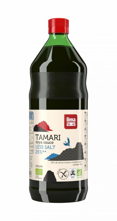 Lima Tamari 25% minder zout bio (500 Milliliter)