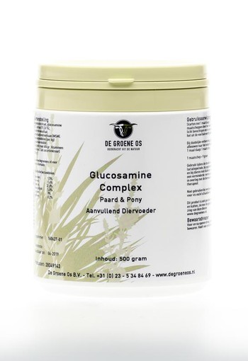Groene Os Glucosamine complex paard/pony (500 Gram)