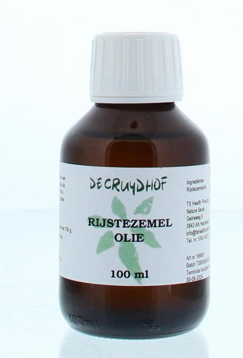 Cruydhof Rijstezemelolie (100 Milliliter)