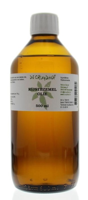 Cruydhof Rijstezemelolie (500 Milliliter)