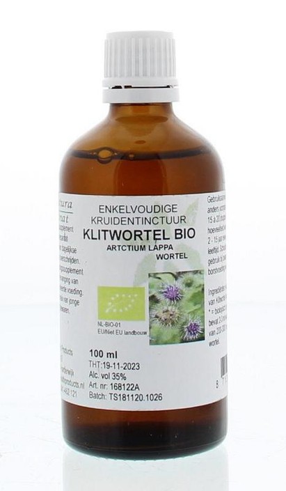 Cruydhof Arctium lappa/grote klis tinctuur bio (100 Milliliter)