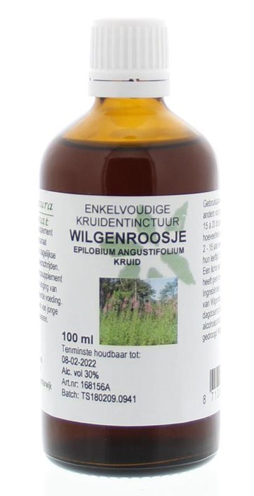 Cruydhof Epilobium angustifolium / wilgenroosje tinctuur (100 Milliliter)