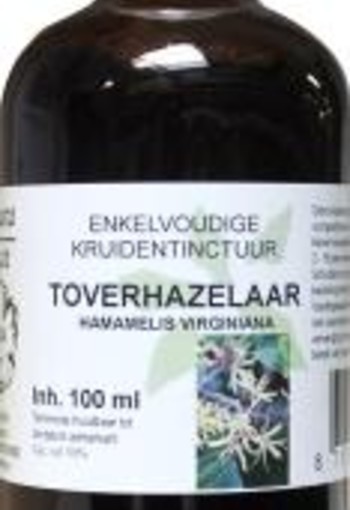 Cruydhof Hamamelis virginiana cort / toverhazelaar tinctuur (100 Milliliter)