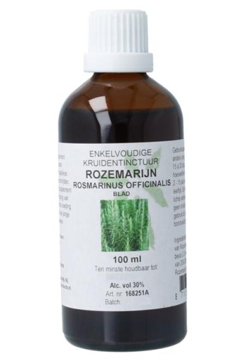 Natura Sanat Rosmarinus off fol / rozemarijn tinctuur (100 Milliliter)