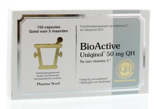 Pharma Nord Bio active uniquinol q10 50mg (150 Capsules)