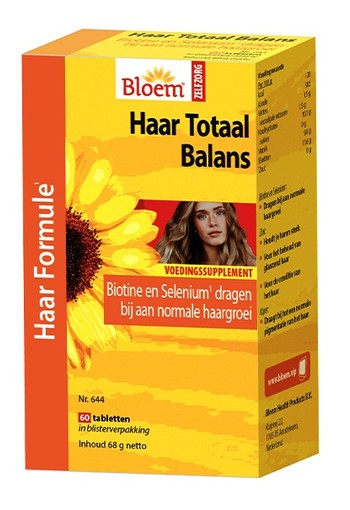 Bloem Haar totaal balans (60 Tabletten)