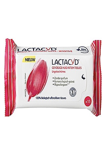 Lactacyd Tissue Gevoelige Huid 15st