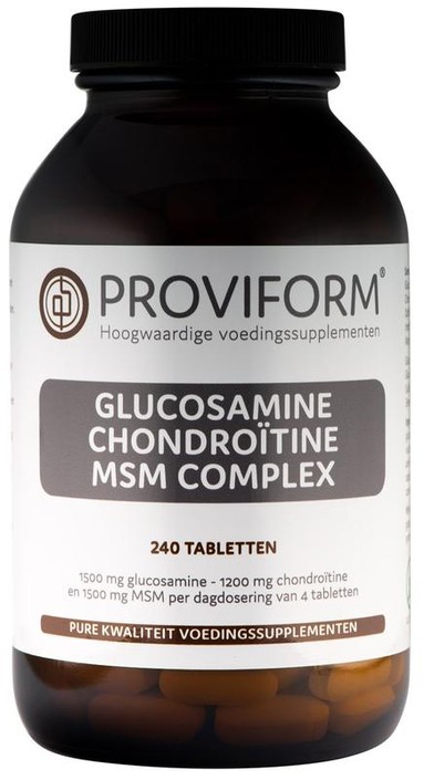 Proviform Glucosamine chondroitine complex MSM (240 Tabletten)