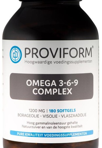 Proviform Omega 3-6-9 complex 1200 mg (180 Softgels)