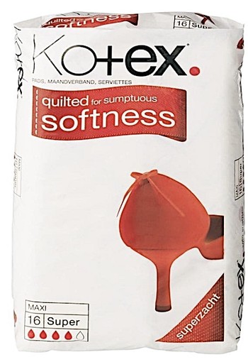 Kotex Maxi Super Maandverband 16 stuks