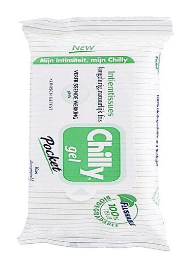 Chilly Gel Intiemtissues 12 stuks