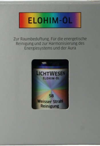 Lichtwesen Elohim olie verheldering wit 58 (10 Milliliter)