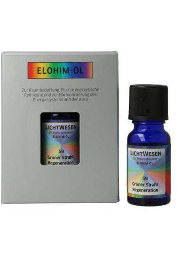 Lichtwesen Elohim olie heling groen 59 (10 Milliliter)