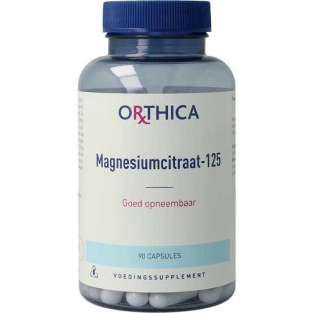 Orthica Magnesium citraat 125 (90 Capsules)