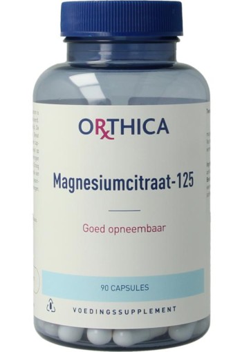 Orthica Magnesium citraat 125 (90 Capsules)